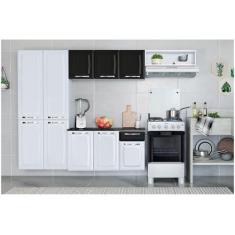 Armário de Cozinha Compacta Itatiaia Amanda Aço com Balcão 10 Portas 1