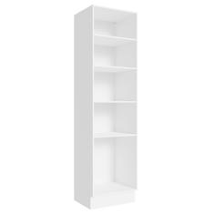 Paneleiro 60 cm com Nichos Abertos para Cozinha Madesa Glamy, Agata, Stella - Branco