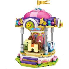 Mini Building Blocks Set, mini Street View Blocks para crianças e