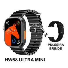 Relogio Smartwatch HW68 Ultra Mini 41mm Series 8 Lançamento 2023 - Wea