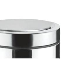 Lixeira Inox Com Pedal 5 Litros Tramontina, Prata