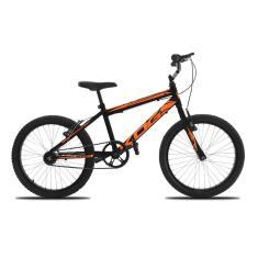 Bicicleta Infantil Passeio Aro 20 KOG Freio V-Brake Cor:Preto+Laranja