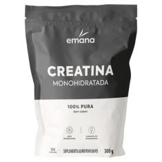 Creatina Emana Monohidratada 300g, 1, Sem sabor