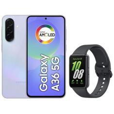 Smartphone Samsung Galaxy A36 256GB 5G 8GB RAM - Violeta + Smartband S