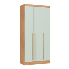 Guarda-Roupa Modulado 3 Portas 2 Gavetas Infinity Cedro/ Pistache Line