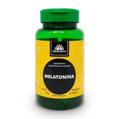 Melatonina 210mcg (0,21mg) por cáps Suplemento 60 cápsulas Kampo De Ervas 
