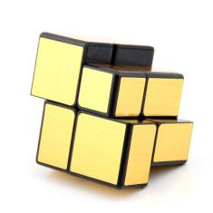 Cubo Mágico Mirror Blocks Espelhado Qiyi Dourado 2X2