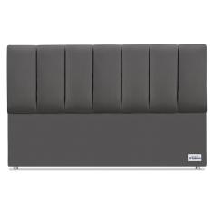 Cabeceira South Veluto Cinza Sup King (11x195x125) - Ortobom