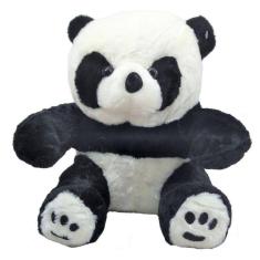 Urso Panda Pelúcia Sentado 25 Cm Alt.