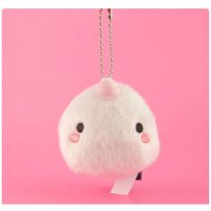 Monstro geométrico criativo unicórnio kawaii pelúcia pingente brinquedo 