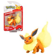 Boneco Pokémon Flareon - Figura De Batalha - Sunny 2782