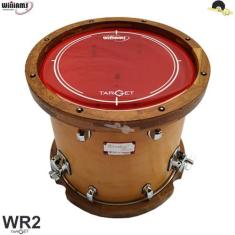 Pele para Surdo e Bumbo Williams Target - WR2 Duplo filme RED 16