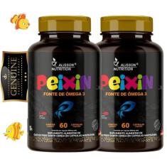 Omega 3 Kids Infantil Peixin 2x60 Peixinhos Mastigaveis - Alisson Farm