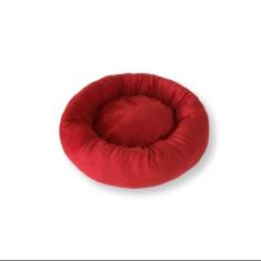 Cama Pet Para Gatos e Cachorros Redonda Macia Pelúcia Velboa - Mimos P
