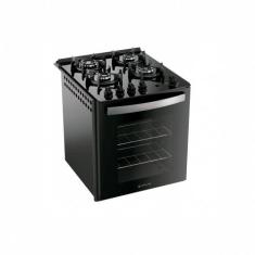 Fogão de Embutir 4 Bocas Atlas Utop, Preto, Bivolt