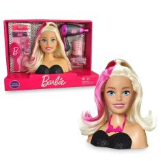 Boneca Busto Barbie Penteados Styling Head Hair - Pupee