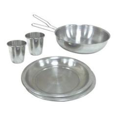 Kit De Cozinha Panelas Nautika Camping Brunch 6 Peças