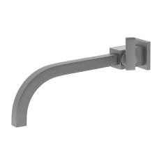 Torneira Lavatório Parede 1182 Athena Slim Matt Meber Preto