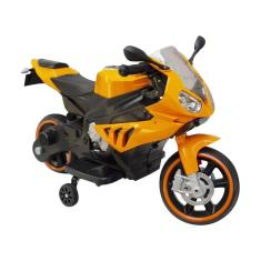 Mini Moto Elétrica Infantil Importway BW127LR 6V Com Som E Luz Bivolt Laranja