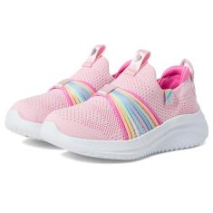 Skechers Tênis feminino Ultra Flex 3.0, Rosa/Multi, 4.5 Big Kid