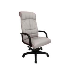 Cadeira Presidente para Escritório Linha Itália Cinza - Design Office 