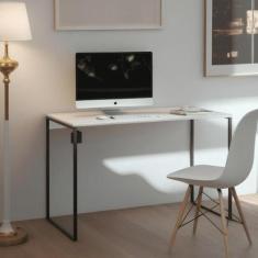 Escrivaninha Industrial 90x50 Escritorio Mesa Computador para Quarto G