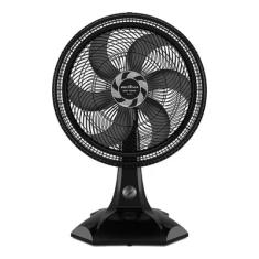 Ventilador Mesa Britânia Bvt301, 30cm, 60W, Preto, 220v