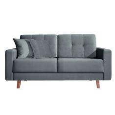 Sofá 2 Lugares Acqua 412 Cinza