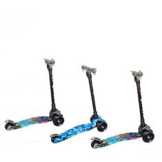 Patinete 3 Rodas com Leds Ajustável Emoje - Quick Store