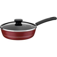 Frigideira Tramontina 24cm Antiaderente Sicília Vermelho