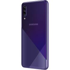 Smartphone Samsung Galaxy A30s 64GB Dual Chip Android 9.0 Tela 6.4" Octa-Core 4G Câmera Tripla 25MP + 5MP + 8MP - Violeta