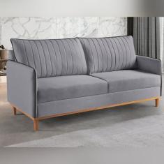 Sofá Fixo 2 Lugares Living Persa Veludo - House Deccor