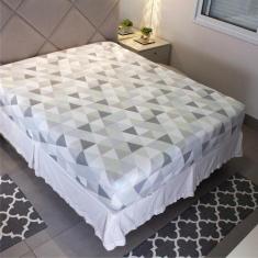 Lençol Avulso Solteiro Malha 100% Algodão Estampado Com Elástico - Coz