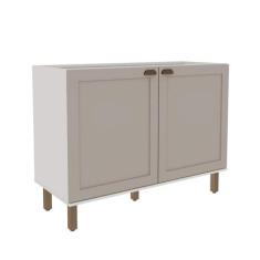 Armário de Cozinha Modulada Balcão de Pia 1,20m 2 Portas 1502 Iluminat