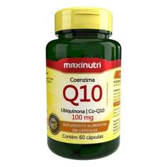 Coenzima Q10 100mg 60 Cápsulas Maxinutri