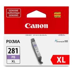 Canon Tanque de tinta azul genuíno CLI-281 XL, compatível com impressoras TS9120, TS8120 Series, TS8220, TS8320 e TS6320