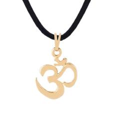 Gargantilha Om 18mm - Sunshine Cristais, Dourado