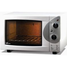 Forno Elétrico Fischer Grill Bancada Branco 44L 127V, 110V