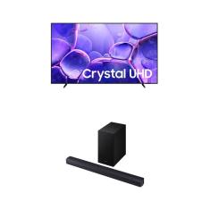 Combo Samsung Smart TV 85&quot; Crystal UHD 4K U8100F + Soundbar HW-Q600F