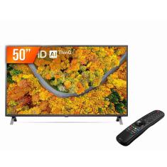 Smart TV LED 50&quot; Ultra HD 4K LG 50UP751C ThinQ AI 2 HDMI USB Bluetooth Controle Smart Magic