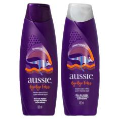 Kit Aussie Bye Bye Frizz Maciez E Brilho 180ml: Shampoo + Condicionado