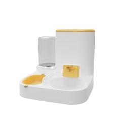 GERRIT Comedouro automático para animais de estimação e dispensador de água, comida e água por gravidade para cães e gatos, alimentador automático para animais de estimação pequenos e grandes, grande