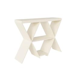 Aparador com tampo em Tamburato 50mm Estrela cor Off White - Artely