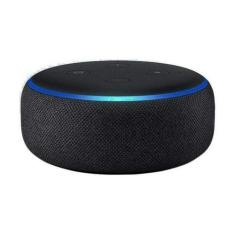 Smart Speaker Echo Dot 3ª Geração Alexa Preto - Amazon