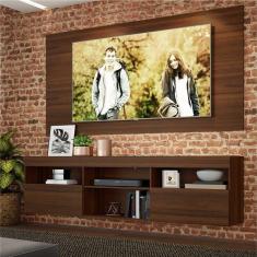 Painel TV até 65&quot; com Rack Suspenso Flórida Multimóveis