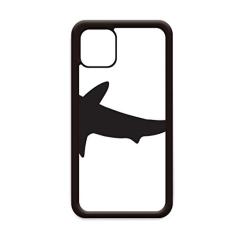 Capa Outline Ocean Shark Fierce Fish para iPhone 11 Pro Max para Apple Mobile Case Shell