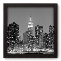 Quadro Decorativo - New York - 22cm x 22cm - 043qnmap