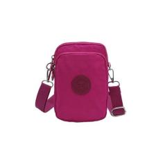 Bolsa Feminina Transversal Ombro Mini Bag Carteira Reforçada Resistent