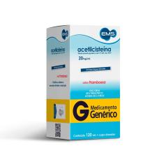 Acetilcisteína 20mg/ml Xarope Infantil 120ml EMS Genérico 120ml
