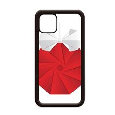 Capa com estampa abstrata de origami de Natal para iPhone 11 Pro Max para Apple Mobile Case Shell